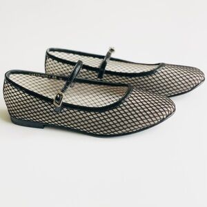 Margaux SIZE 40 W The Demi Jane mesh net black flats